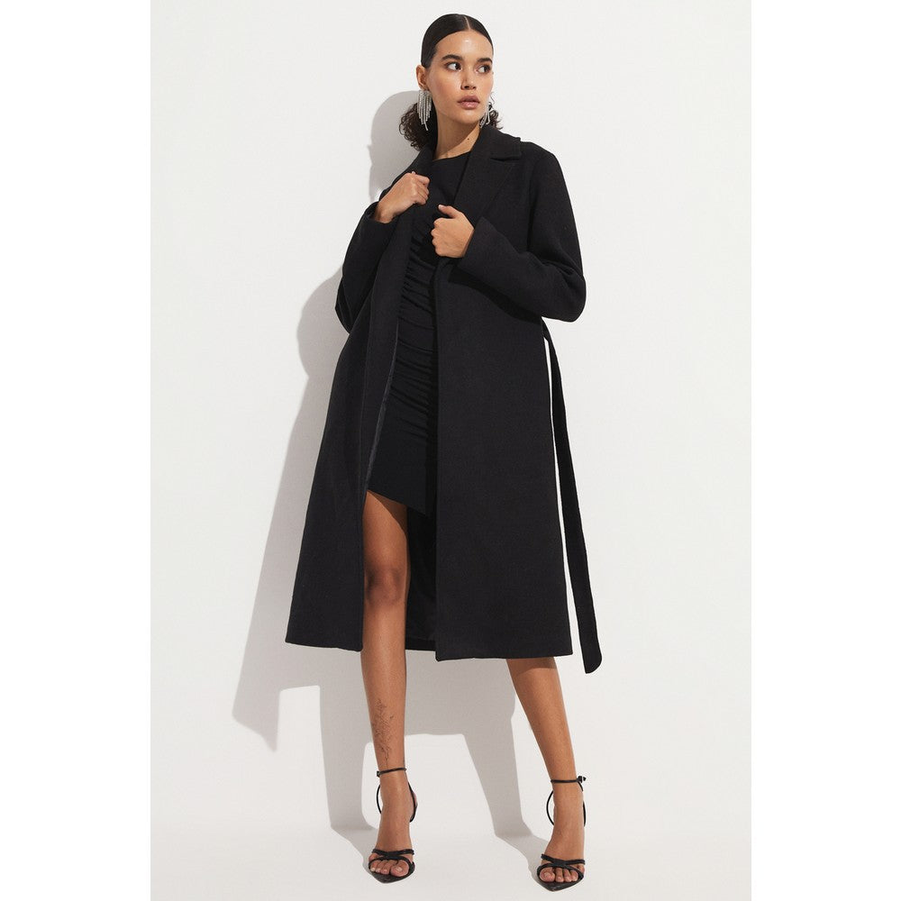June Tie Detailed Kachet Coat