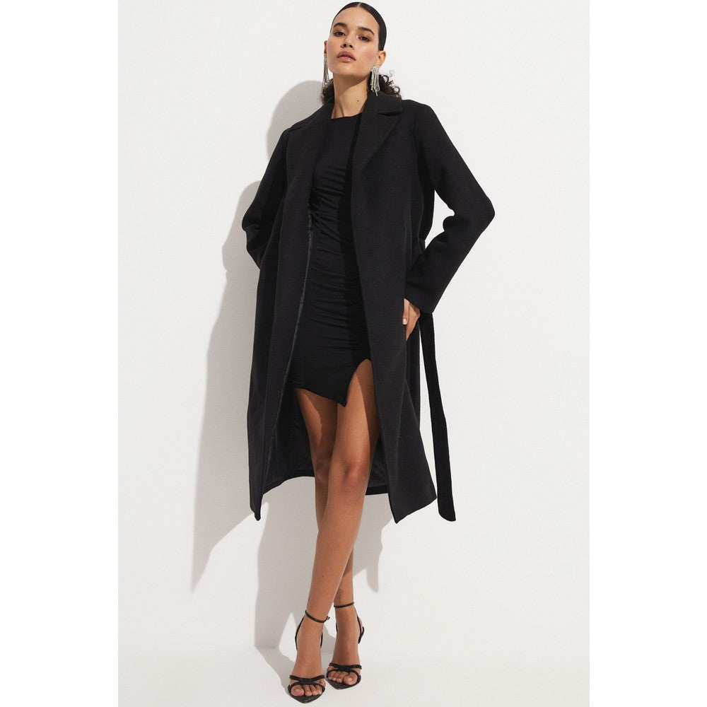 June Tie Detailed Kachet Coat