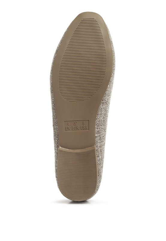 Abeera Chain Embellished Loafers