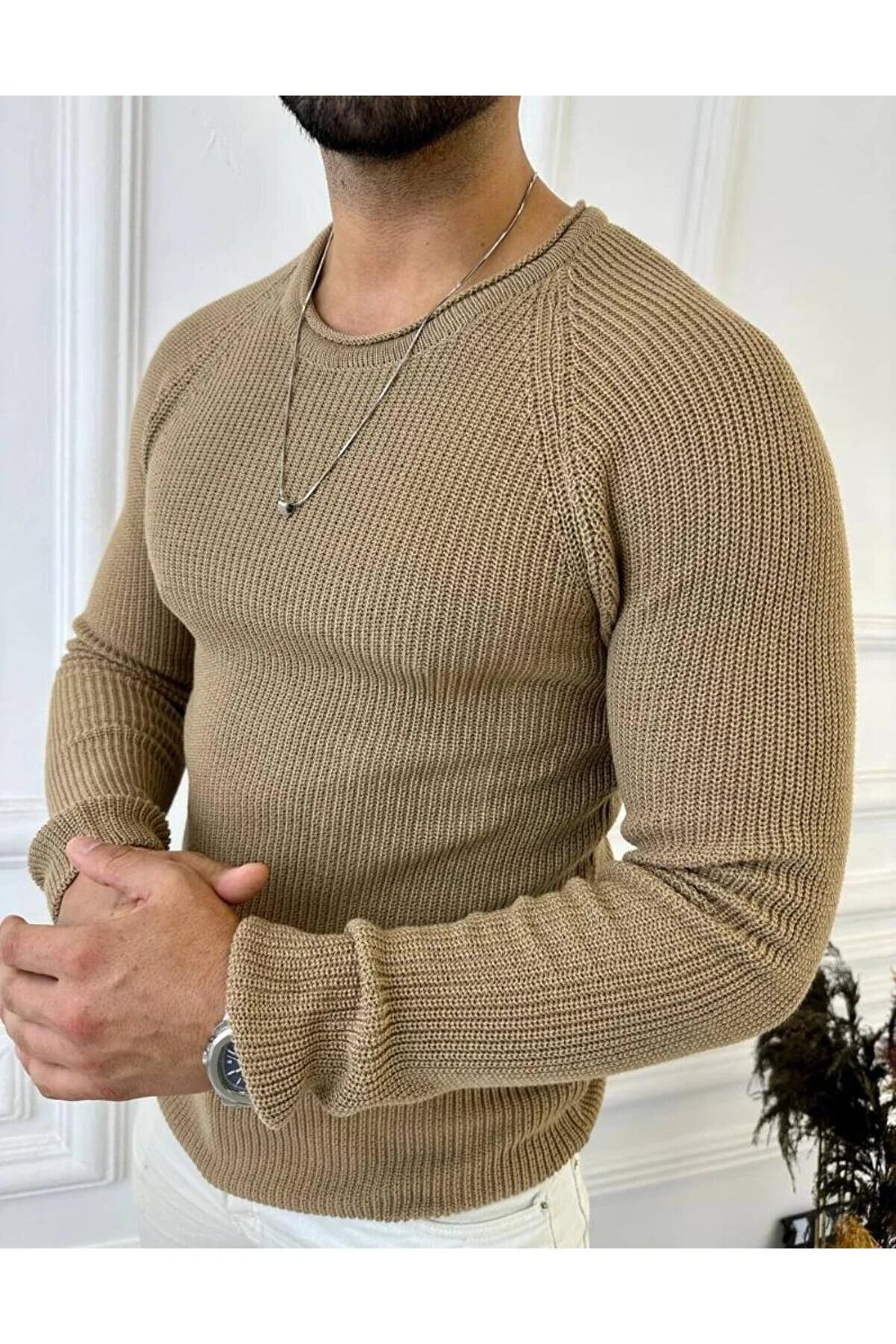 Slim Fit Knitwear Sweater