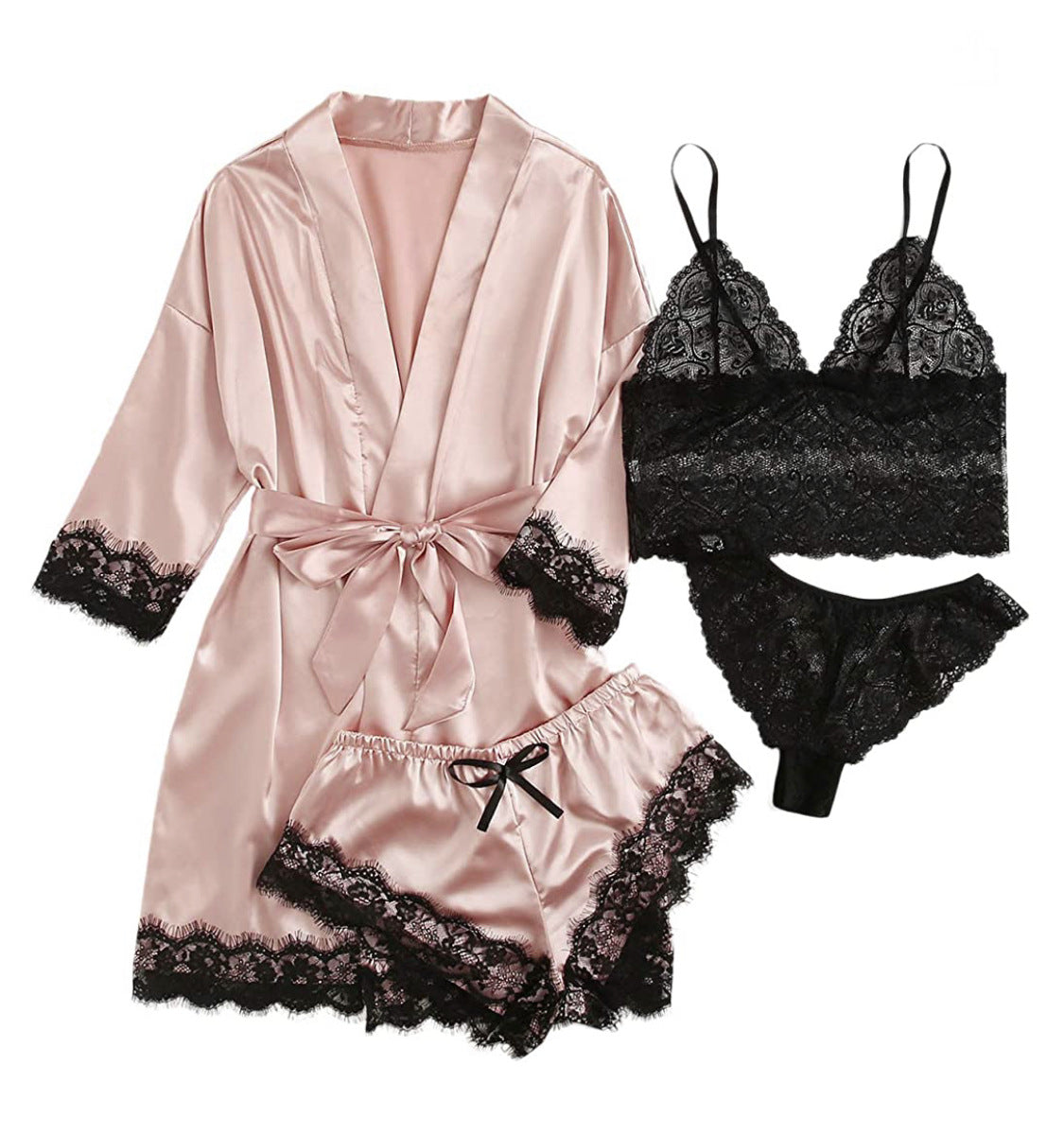Women's Sexy Solid Color Lingeri