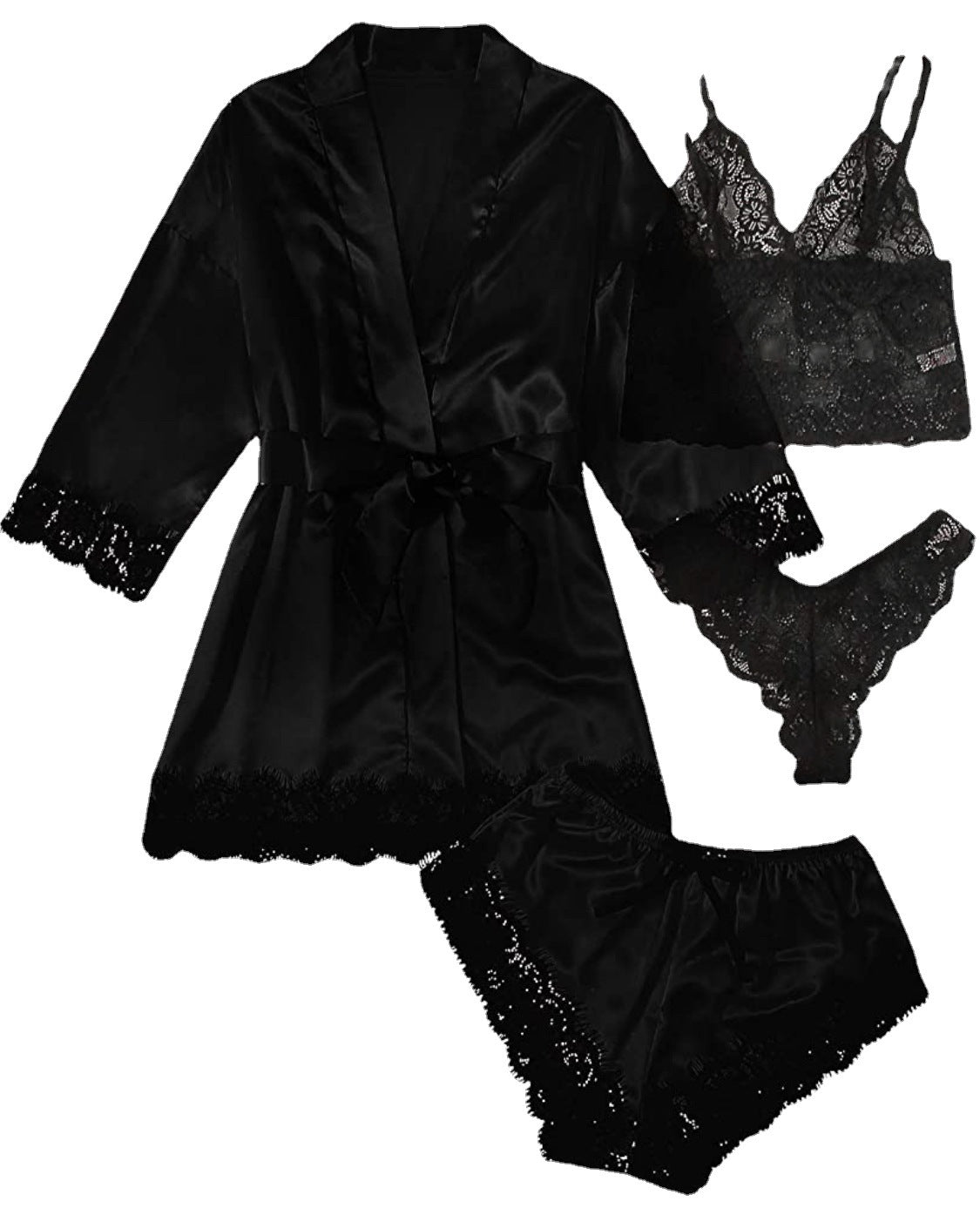 Women's Sexy Solid Color Lingeri