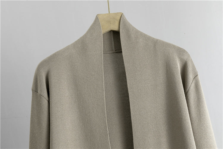 Sophisticated three-piece wool blend co-ord set