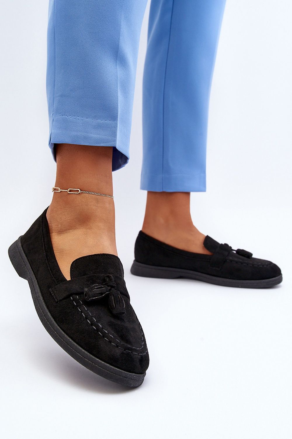 Mocassin Velvet Shoes