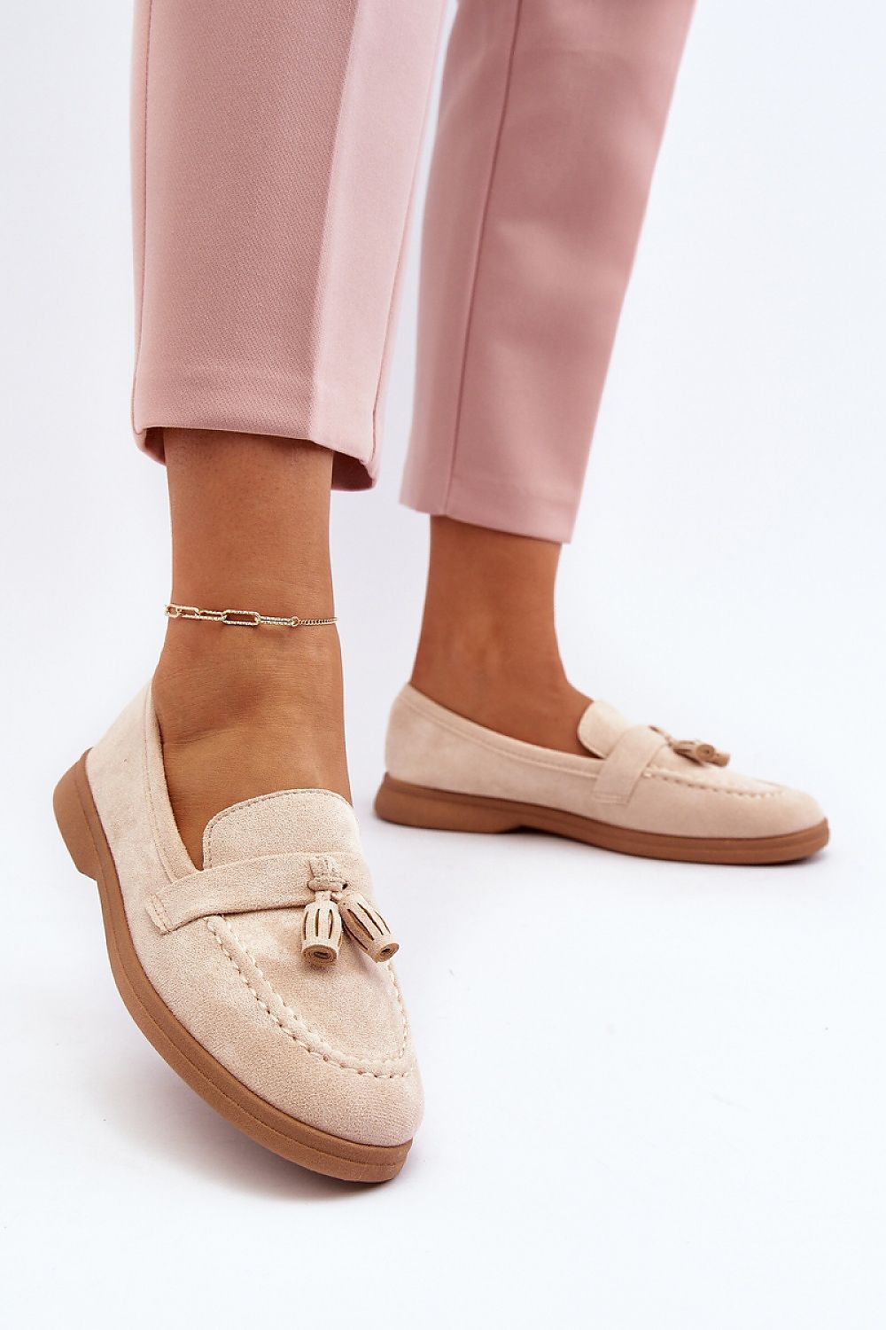 Mocassin Velvet Shoes
