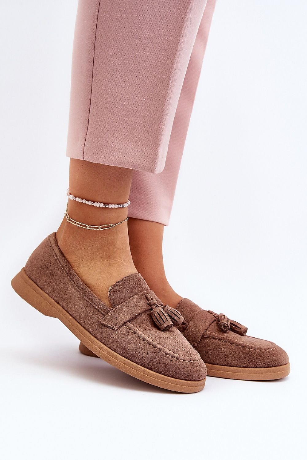 Mocassin Velvet Shoes