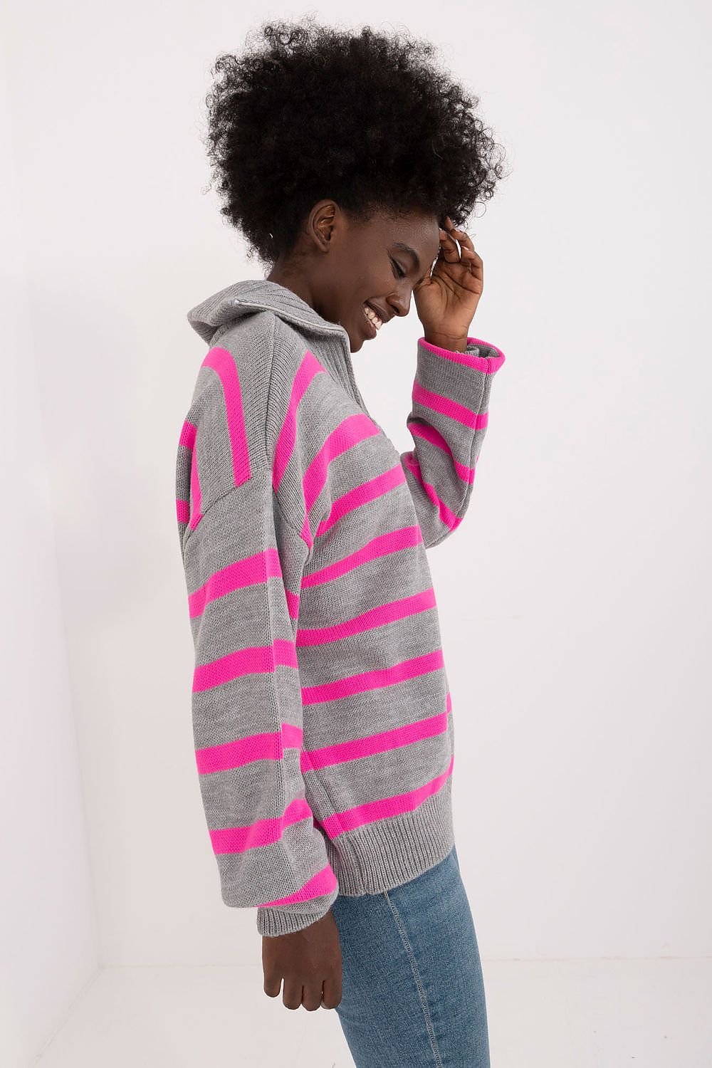 Turtleneck Badu Striped Sweater