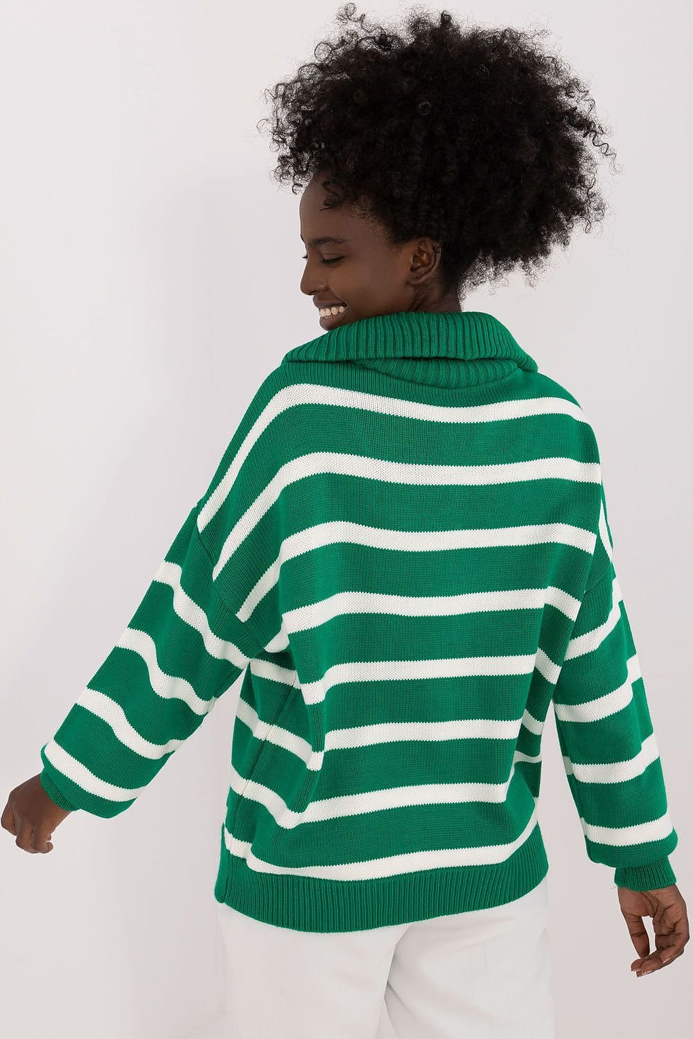 Turtleneck Badu Striped Sweater