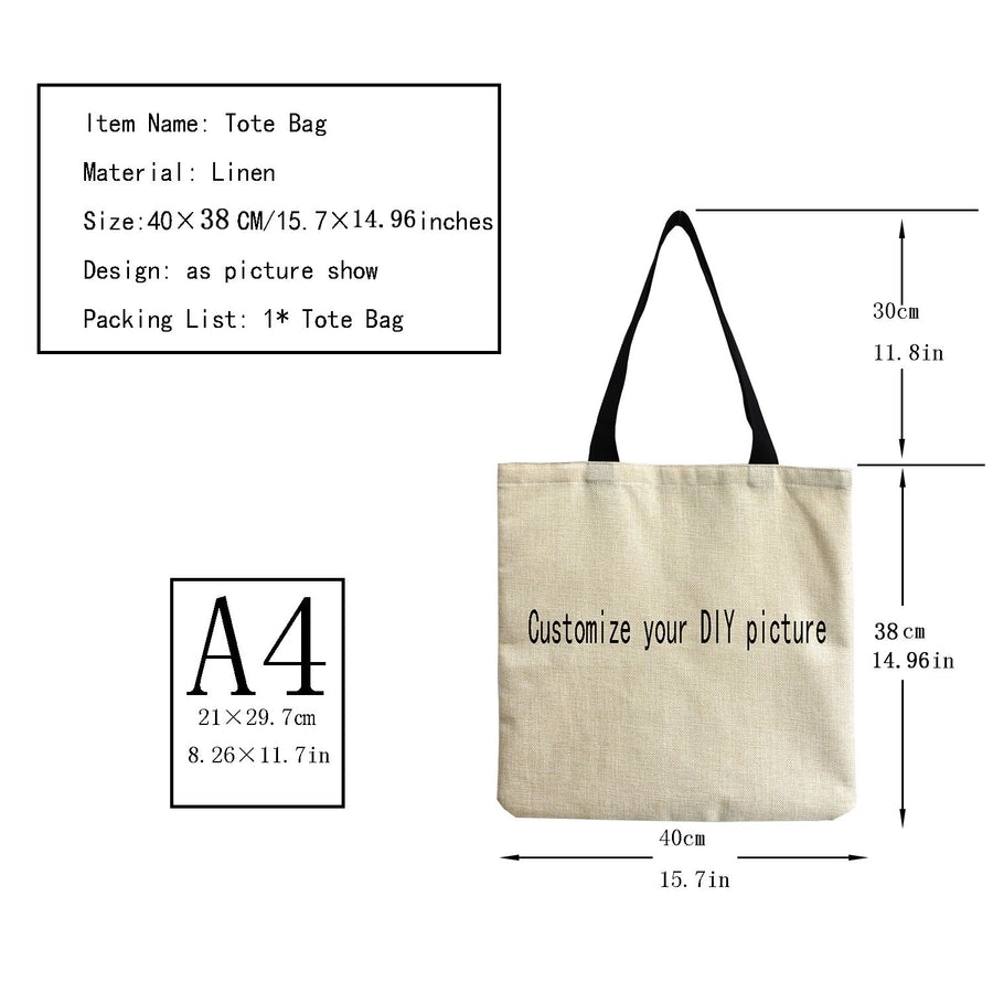 women's cute dog shopping bags