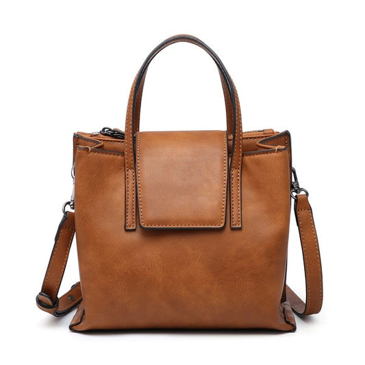 Crossbody Tote bag With Small Triple Compartments