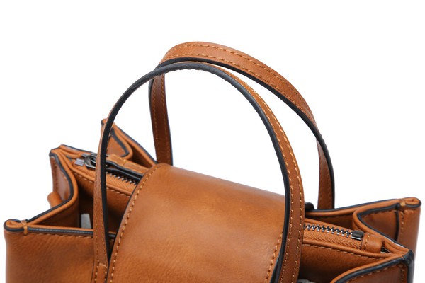 Crossbody Tote bag With Small Triple Compartments