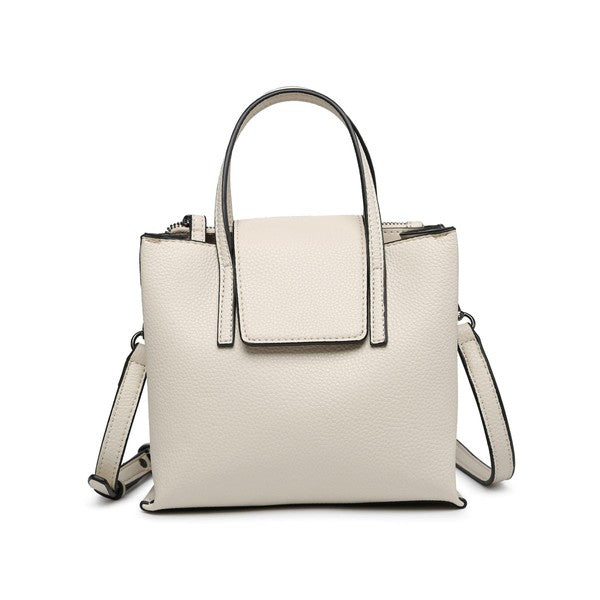 Crossbody Tote bag With Small Triple Compartments