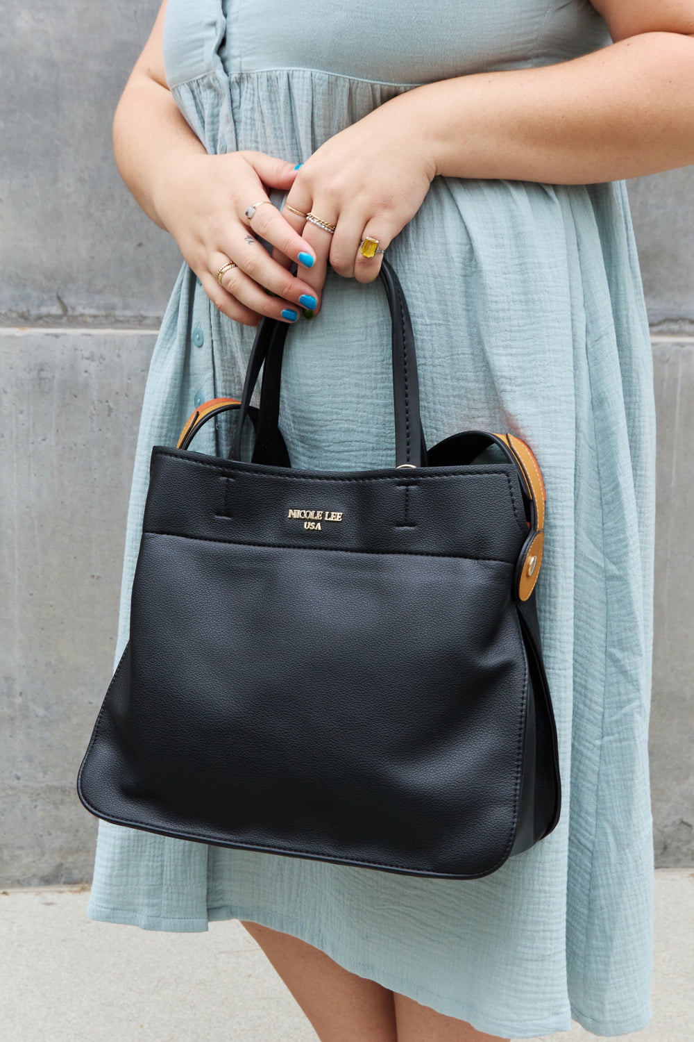 Nicole Lee Minimalist Avery Shoulder Bag
