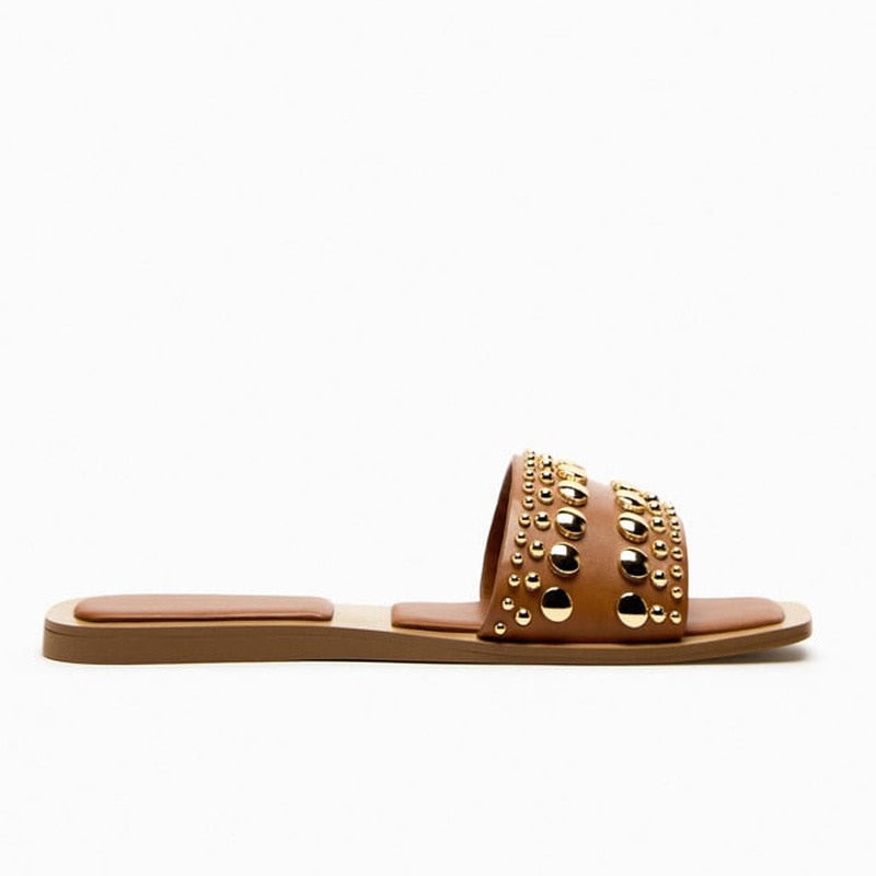 Flat Sandals 2023 Summer Street Casual Slippers