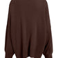 Round Neck Long Sleeve Sweater