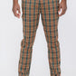 Plaid Trouser Pants