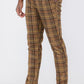 Weiv Mens Plaid Trouser Pants