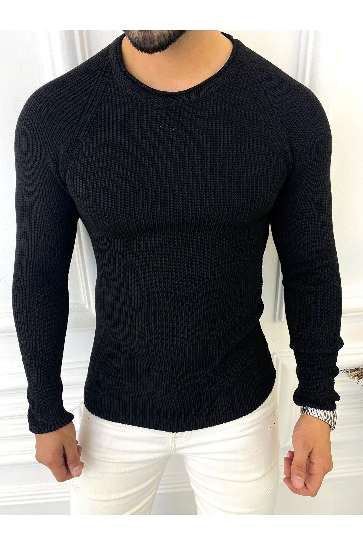 Slim Fit Knitwear Sweater