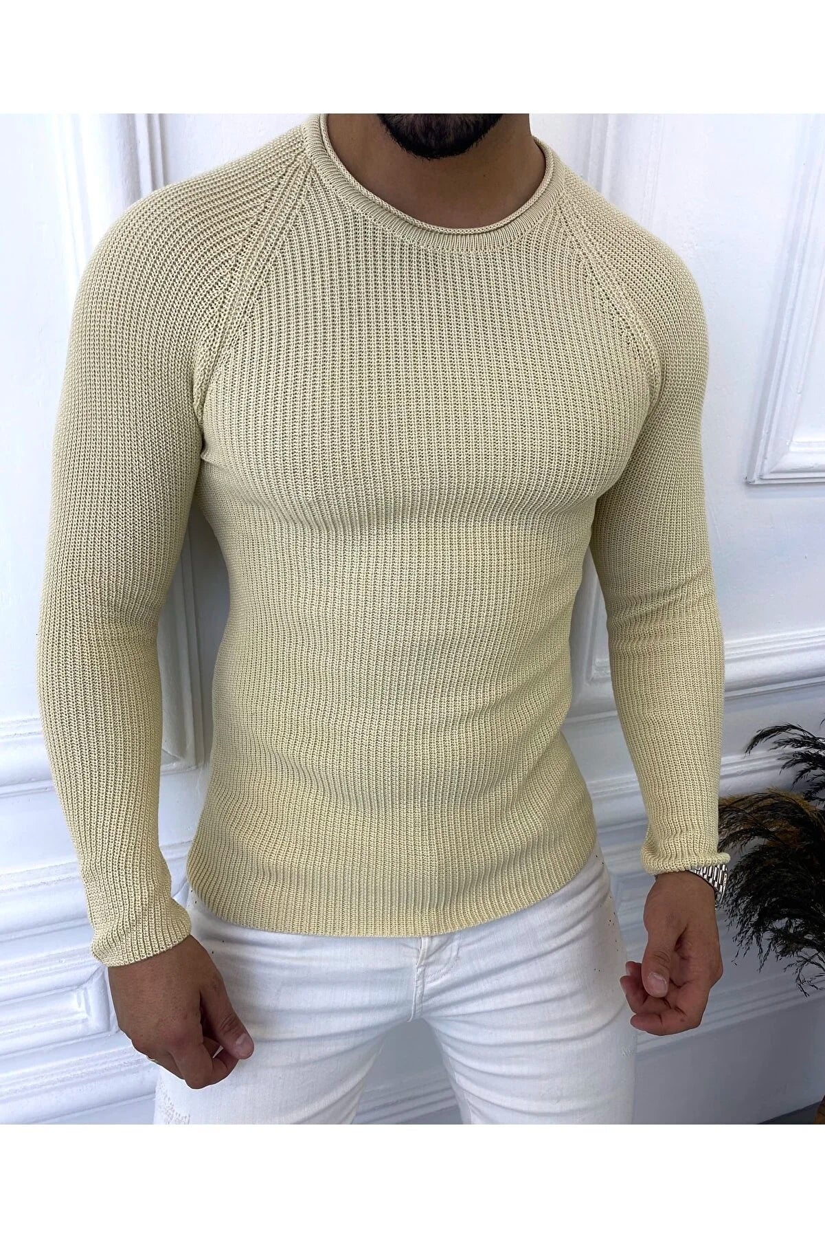 Slim Fit Knitwear Sweater