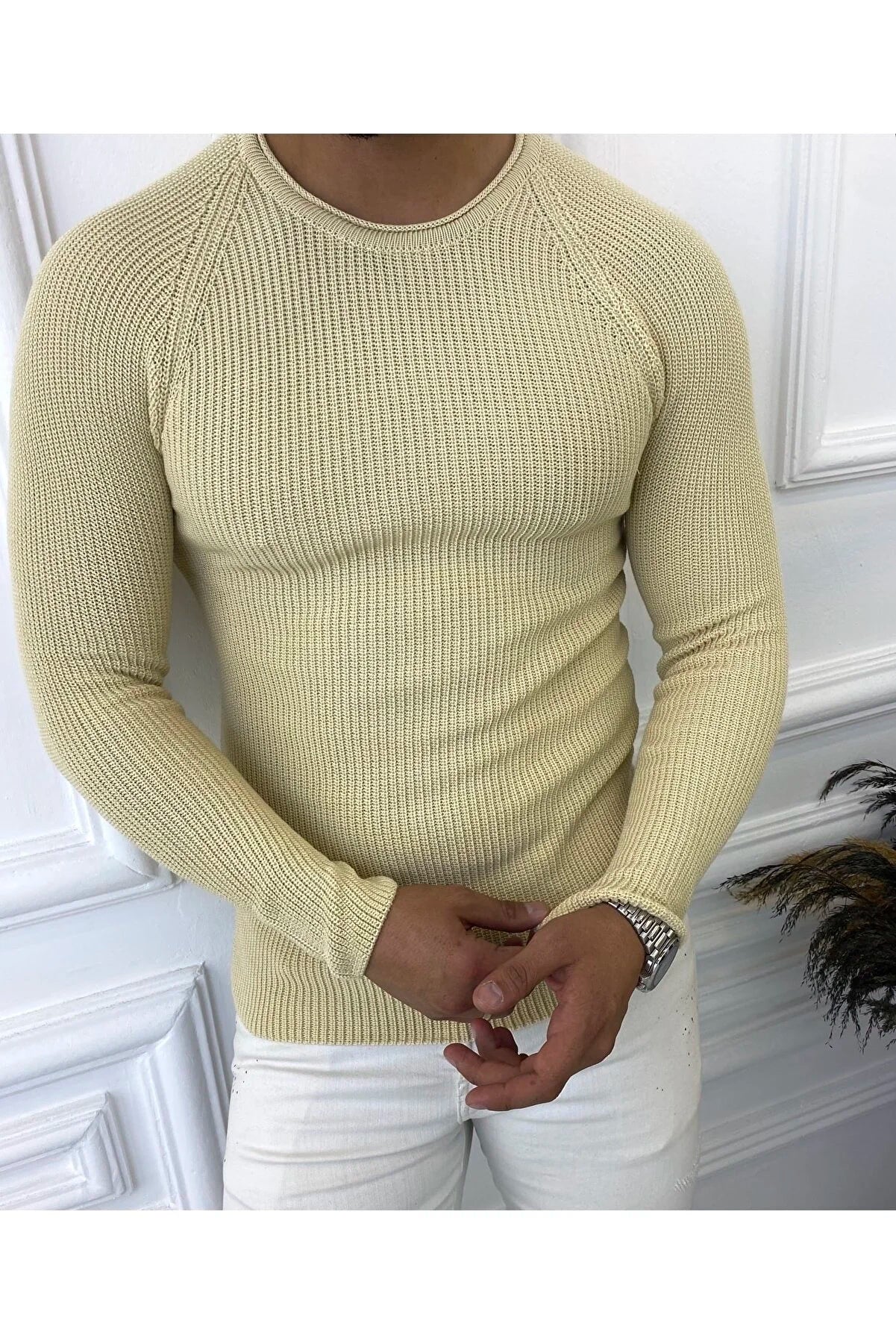 Slim Fit Knitwear Sweater