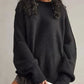 Round Neck Long Sleeve Sweater