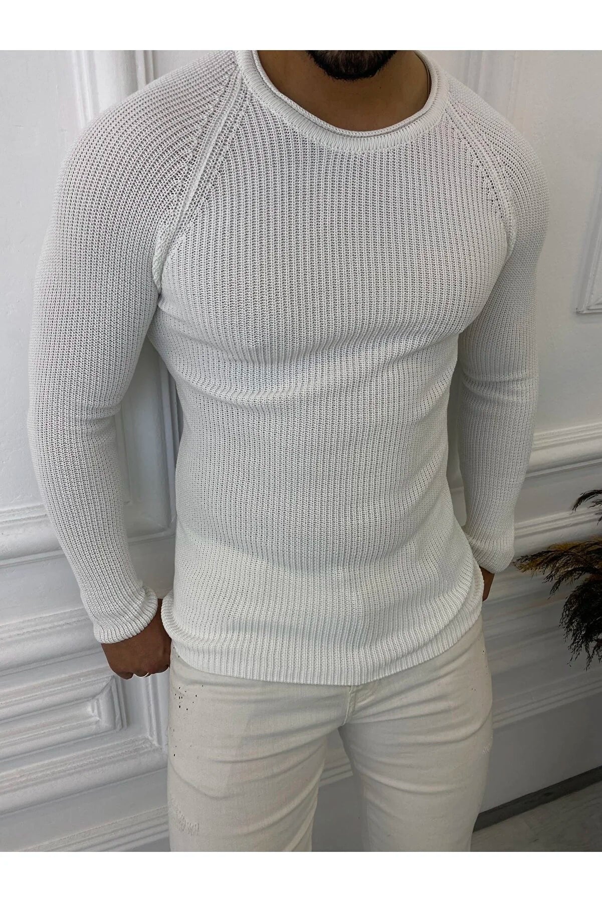 Slim Fit Knitwear Sweater