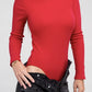 Long-Sleeve Turtleneck Bodysuit