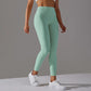 Sports Solid Color  Active Leggings