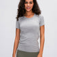 Millennia Round Neck Short Sleeve Active T-Shirt