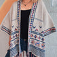 Fringe Open Front Cardigan