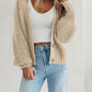 Button Up Long Sleeve Cardigan