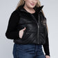 Plus Size Puff Vest