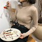 Turtleneck Women Korean Sweater