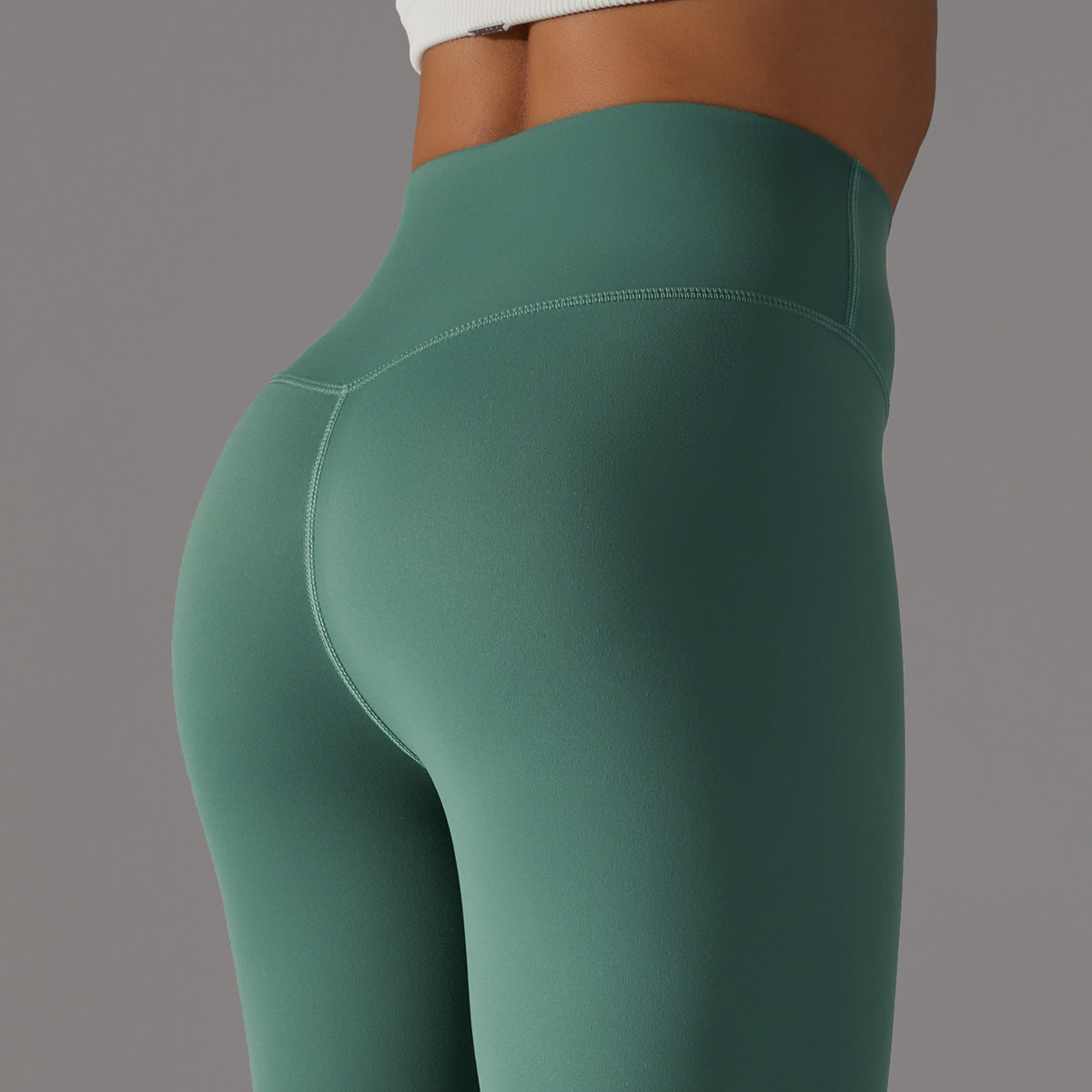 Sports Solid Color  Active Leggings