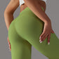 Sports Solid Color  Active Leggings