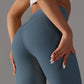 Sports Solid Color  Active Leggings