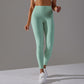 Sports Solid Color  Active Leggings