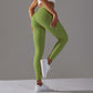 Sports Solid Color  Active Leggings