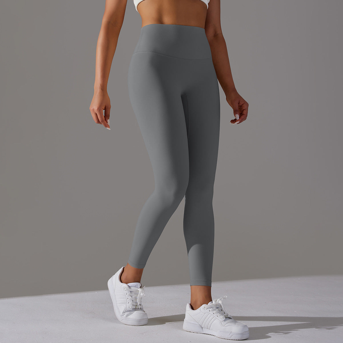 Sports Solid Color  Active Leggings