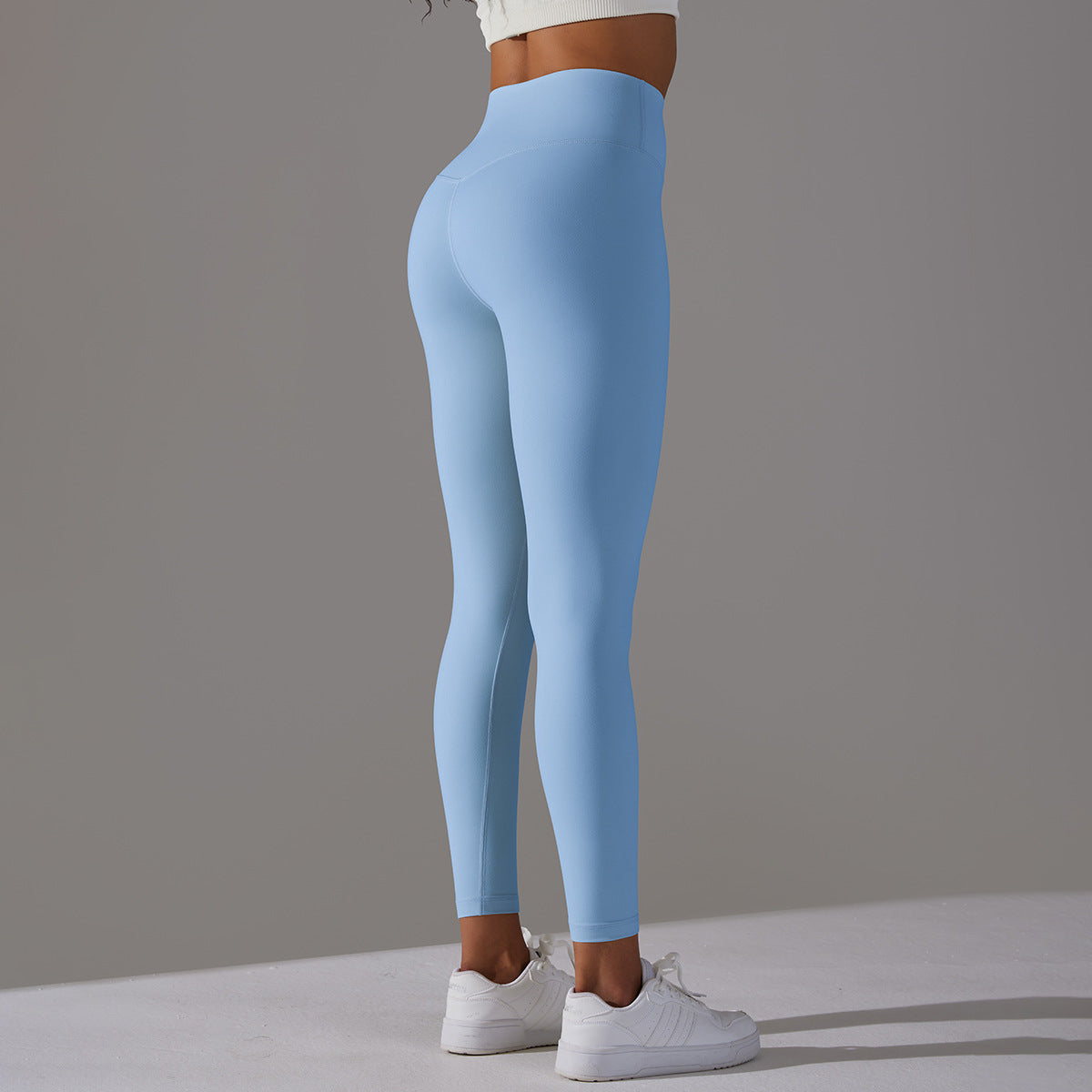 Sports Solid Color  Active Leggings