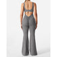 Spring/Summer Women's Slim-fit Hip-lifting Jumpsuit Sexy Backless Sports Yoga Clothes