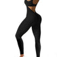 Spring/Summer Women's Slim-fit Hip-lifting Jumpsuit Sexy Backless Sports Yoga Clothes