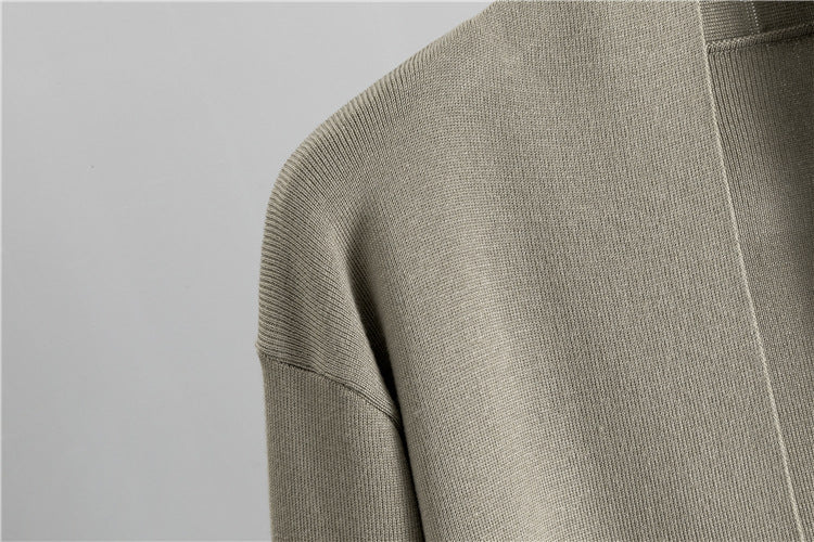 Sophisticated three-piece wool blend co-ord set