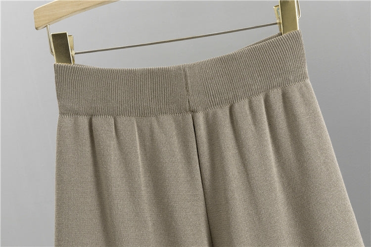 Sophisticated three-piece wool blend co-ord set