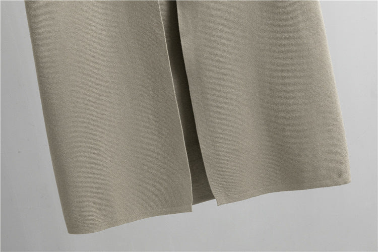 Sophisticated three-piece wool blend co-ord set