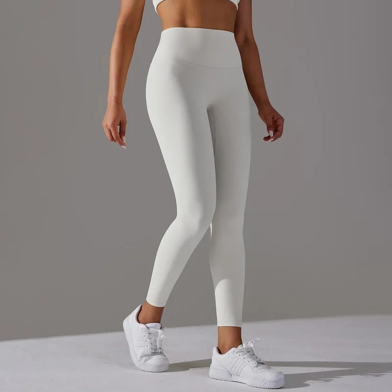Sports Solid Color  Active Leggings