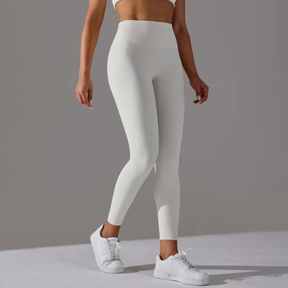 Sports Solid Color  Active Leggings