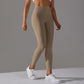 Sports Solid Color  Active Leggings