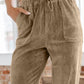 Drawstring Pants with Pockets