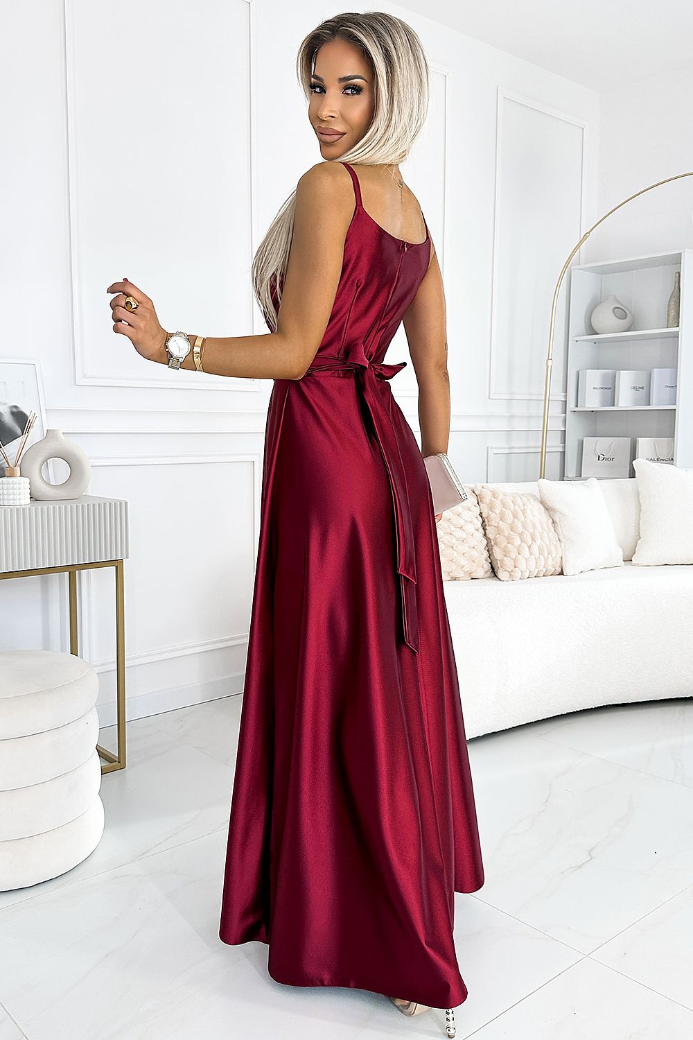 Satan Long Elegant Dress